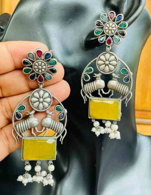 Antique Latkan Earrings For Girls And Women three