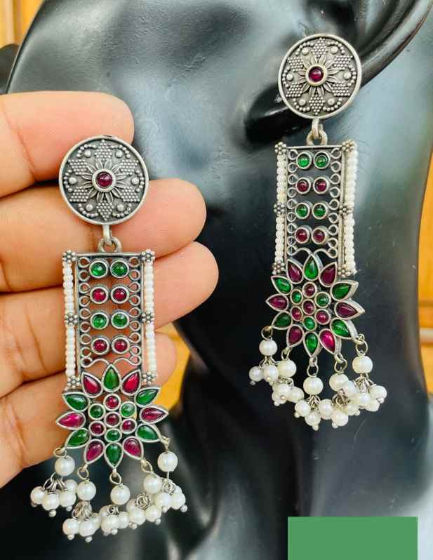 Charming Latkan Earrings For Girls And Women Second