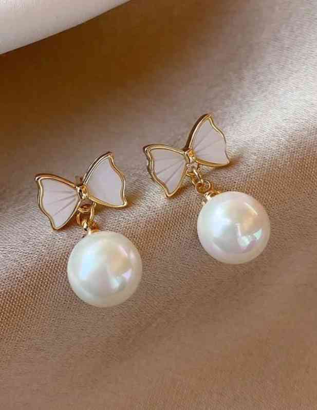 Western Pearl Earring For Girls And Women