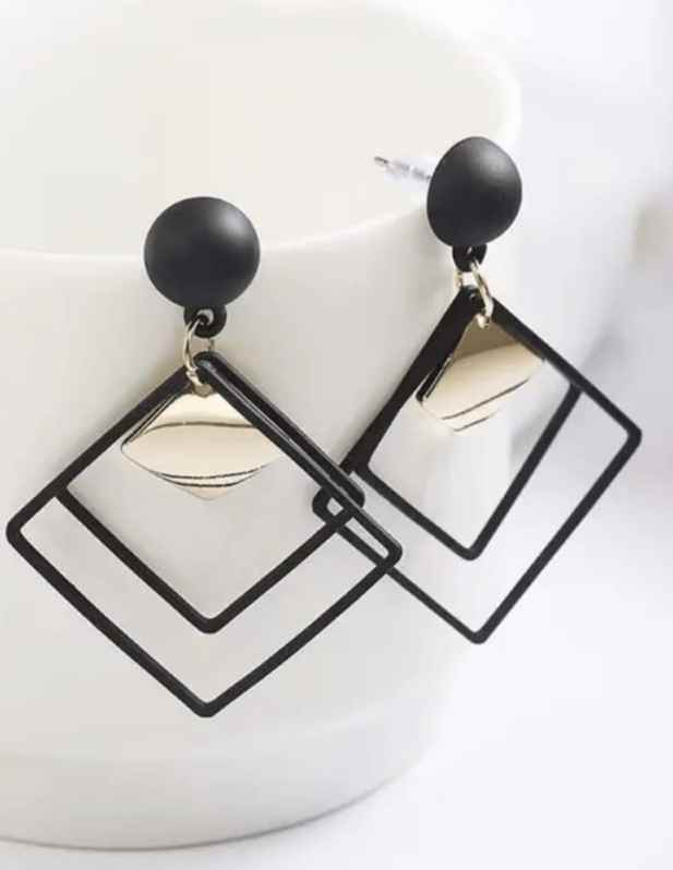 Black Stylish Earrings