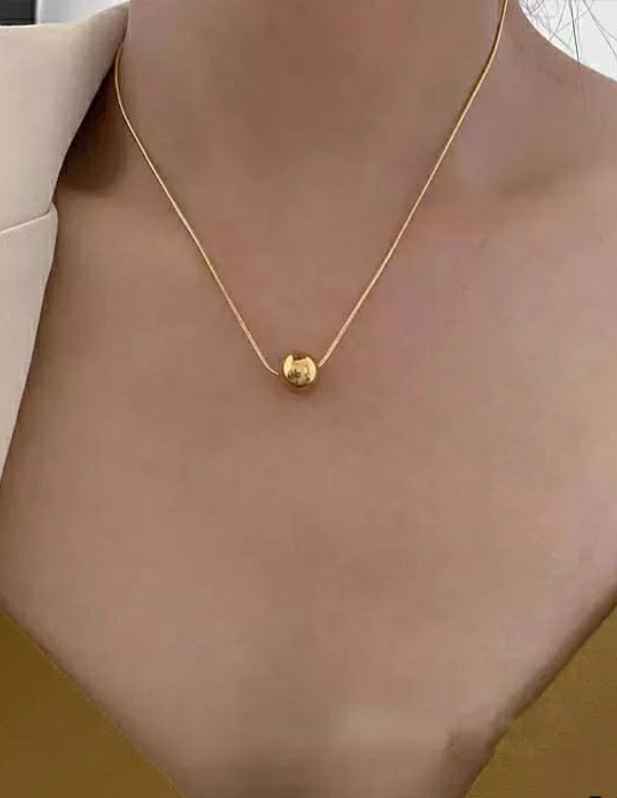 Golden Ball Pendant