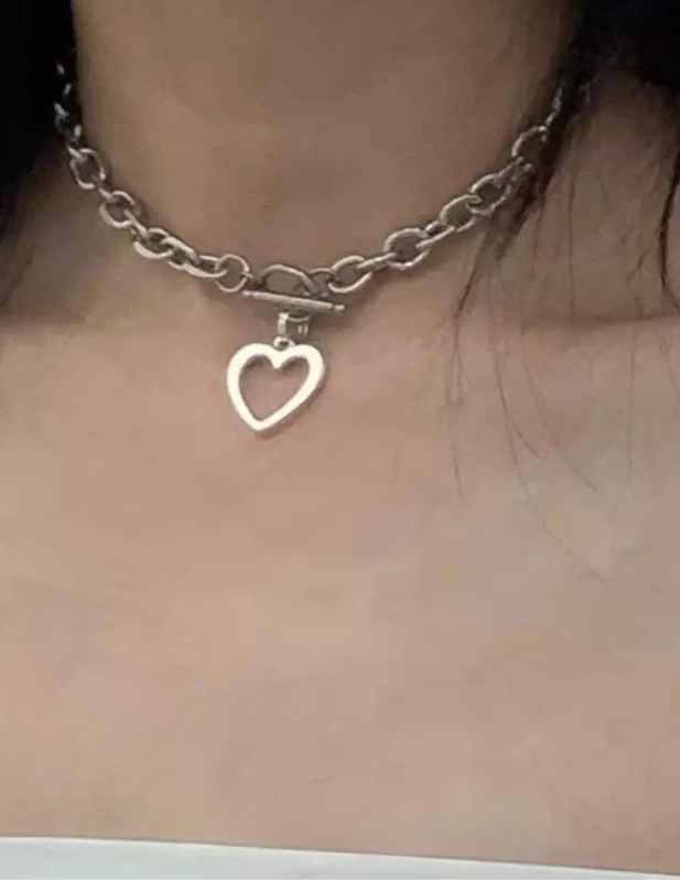 Heart Shape Pendant With Chain buy