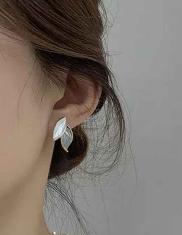 Leaf Shaped Earrings buy now