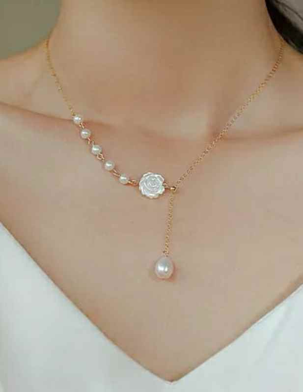 Pearl Flower Pendant shop now