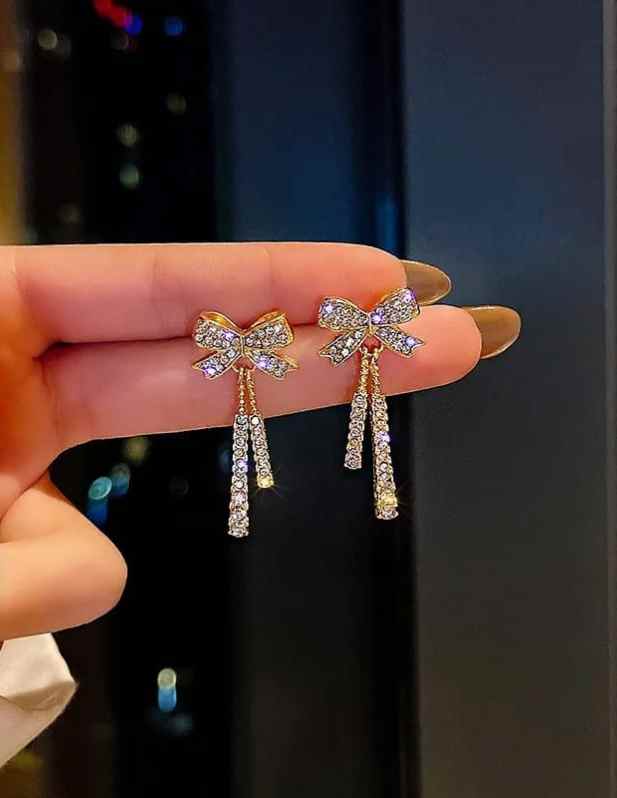 Ribbon Bow Earrings buy now