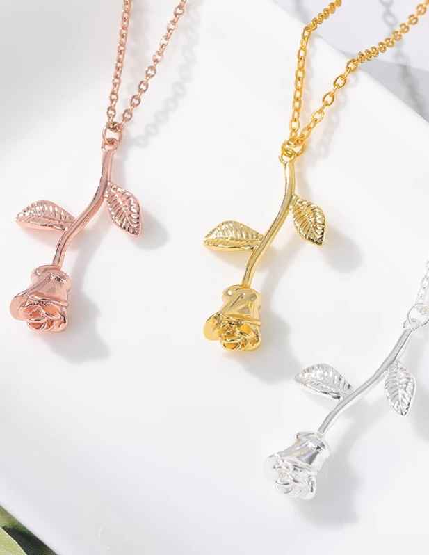 Rose Flower Pendant