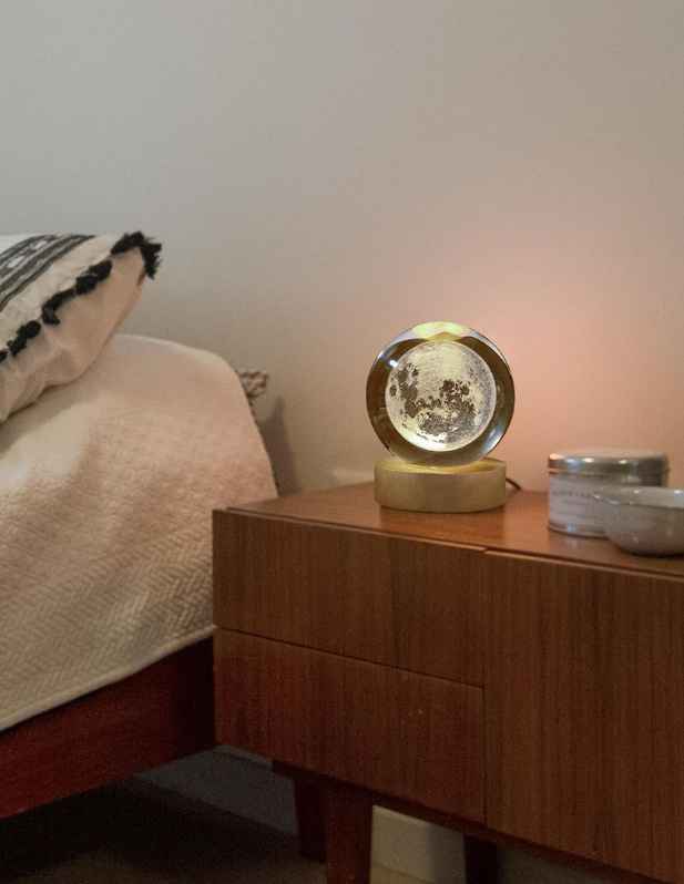 Moon 3D Crystal Ball buy now